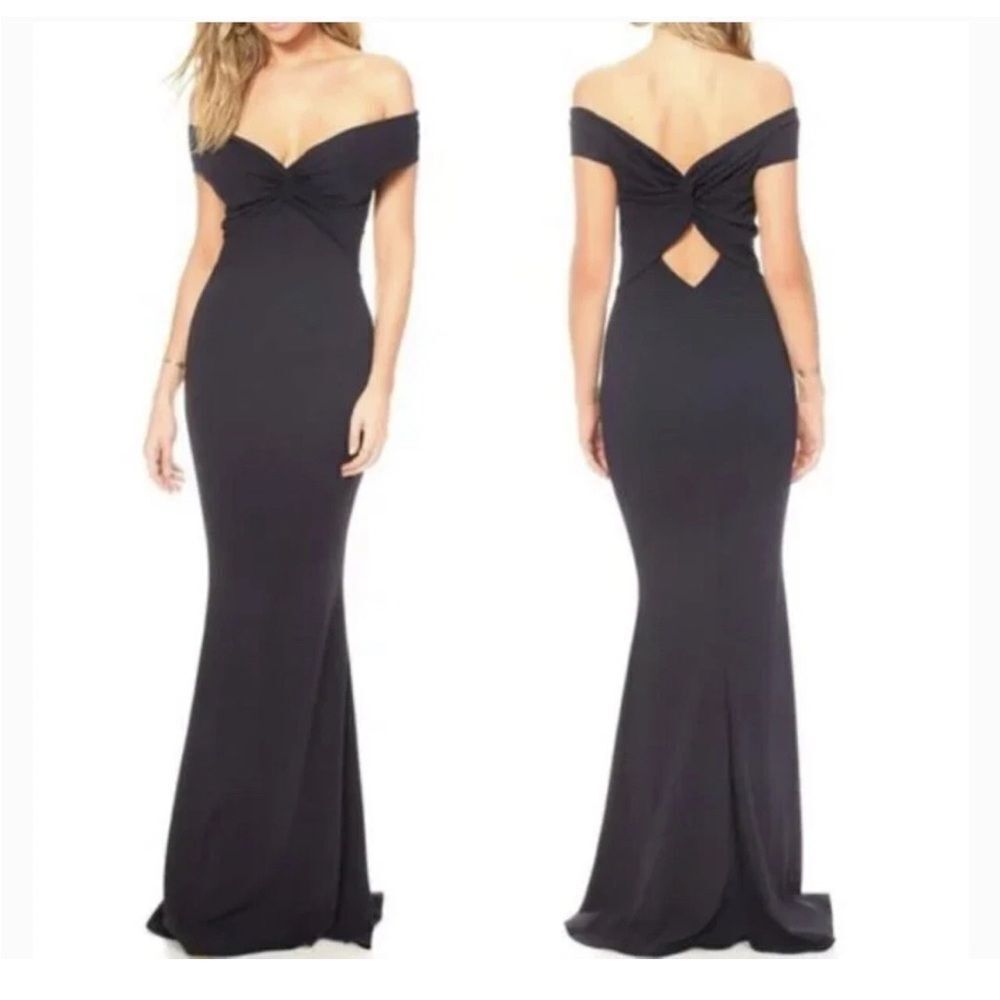 Katie May Liu Twist Gown Size 8